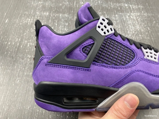 Kicktheory Scott Purple Jordan Suede 4 Travis x Air 0714